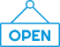 Open Sign Icon